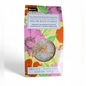 🌺 Flower Bath Salts - Orange Blossom Scented 5.29 Oz